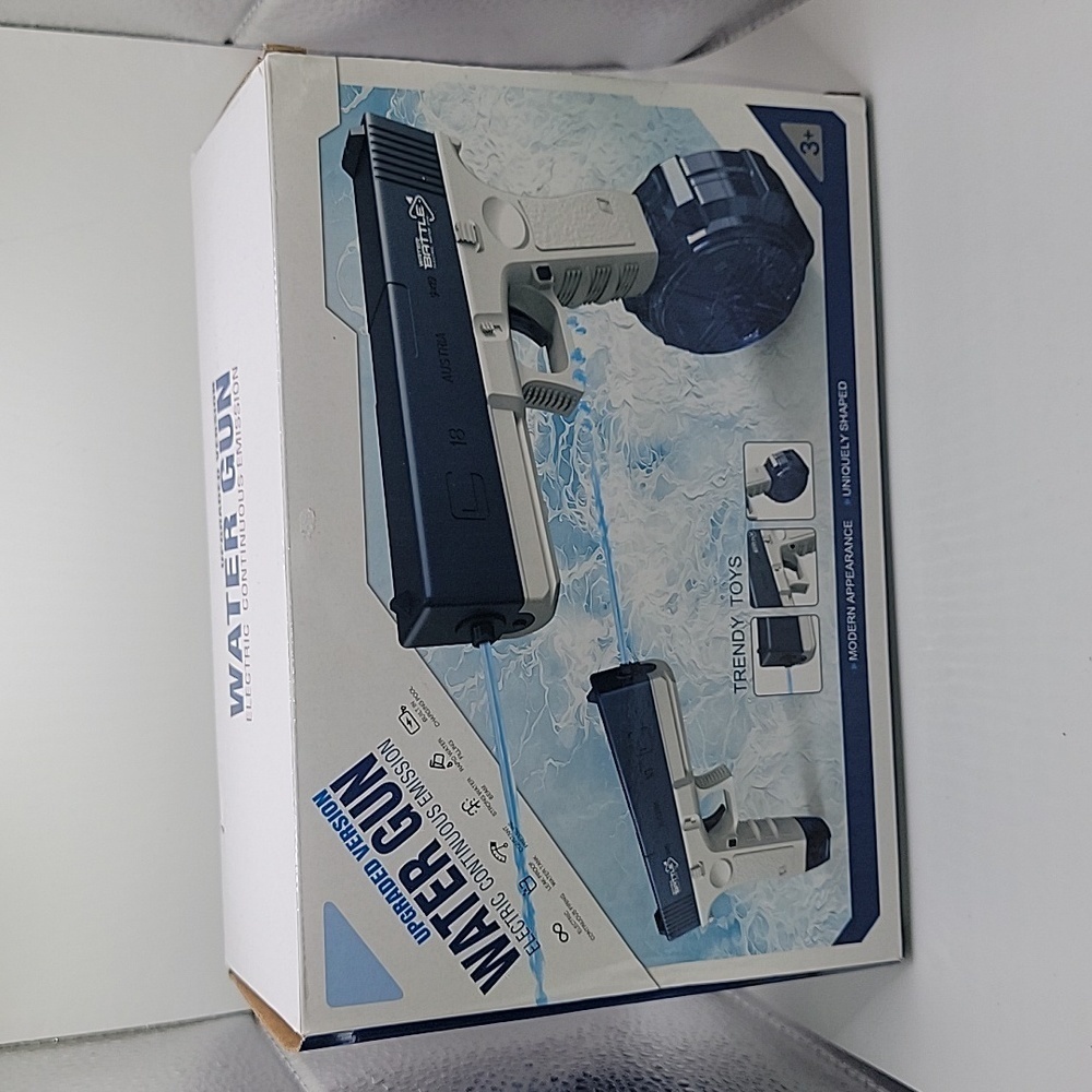 New 2023 Newest&Hottest Electric Water Gun, Blue Rechargeable Squirt Guns - Picture 11 of 11
